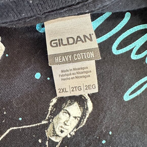 REO Speedwagon 40th Anniversary Hi Infidelity Tour Band Black T-Shirt 2XL - Picture 3 of 6